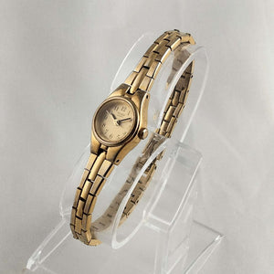 Pulsar Women's Petite Gold Tone Watch, Bracelet Strap