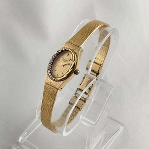Bulova Quartz Petite Gold Tone Watch, Bracelet Strap