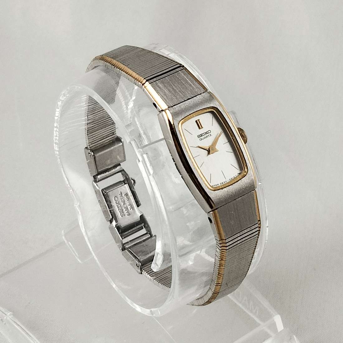 Seiko Petite Quartz Watch, Silver and Gold Tone