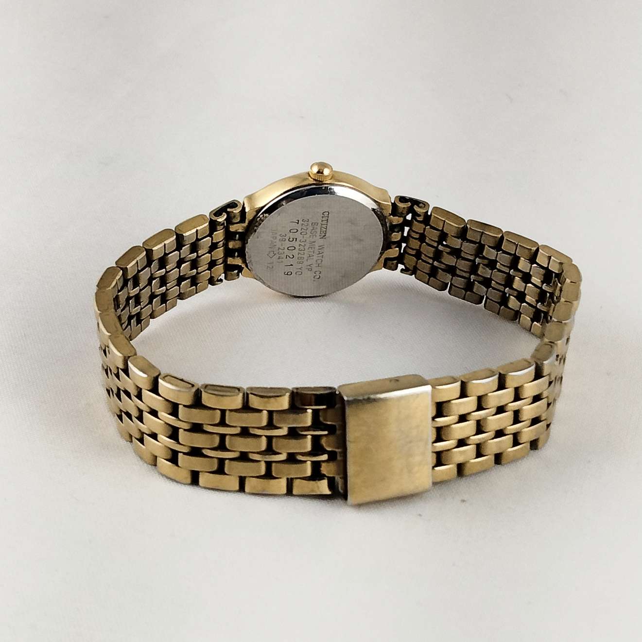 Citizen Petite Watch, Gold Tone Details, Bracelet Strap