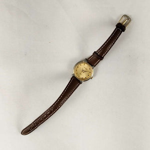 Seiko Sonic Quartz Watch, Textured Bezel Detail, Brown Leather Strap