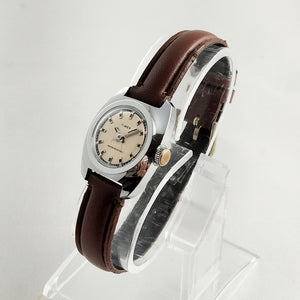 Timex Unisex Watch, Navy Dial Details, Brown Leather Strap