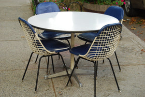 I Like Mike's Mid-Century Modern Accessories SOLD -- SIGNED EAMES MID CENTURY HERMAN MILLER BIKINI CHAIR DINING SET