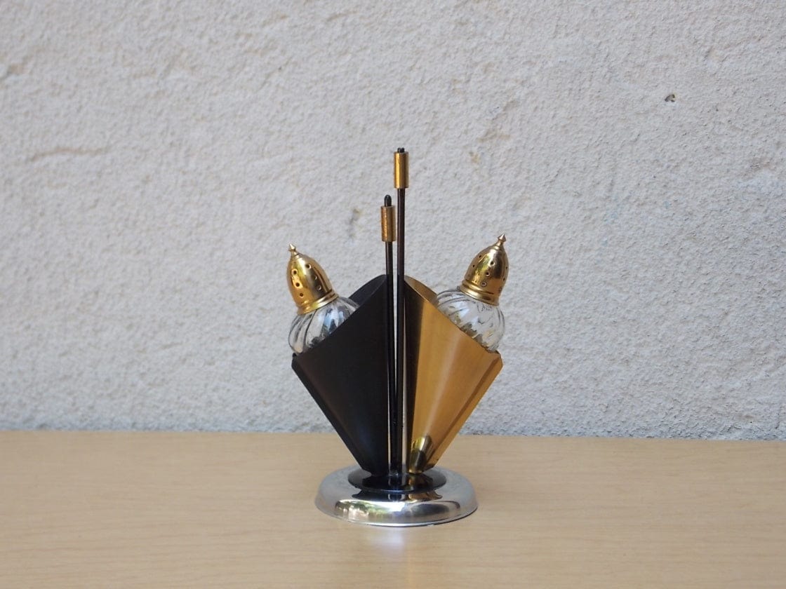 I Like Mike's Mid Century Modern Accessories Umbrella Stand Salt and Pepper Shakers