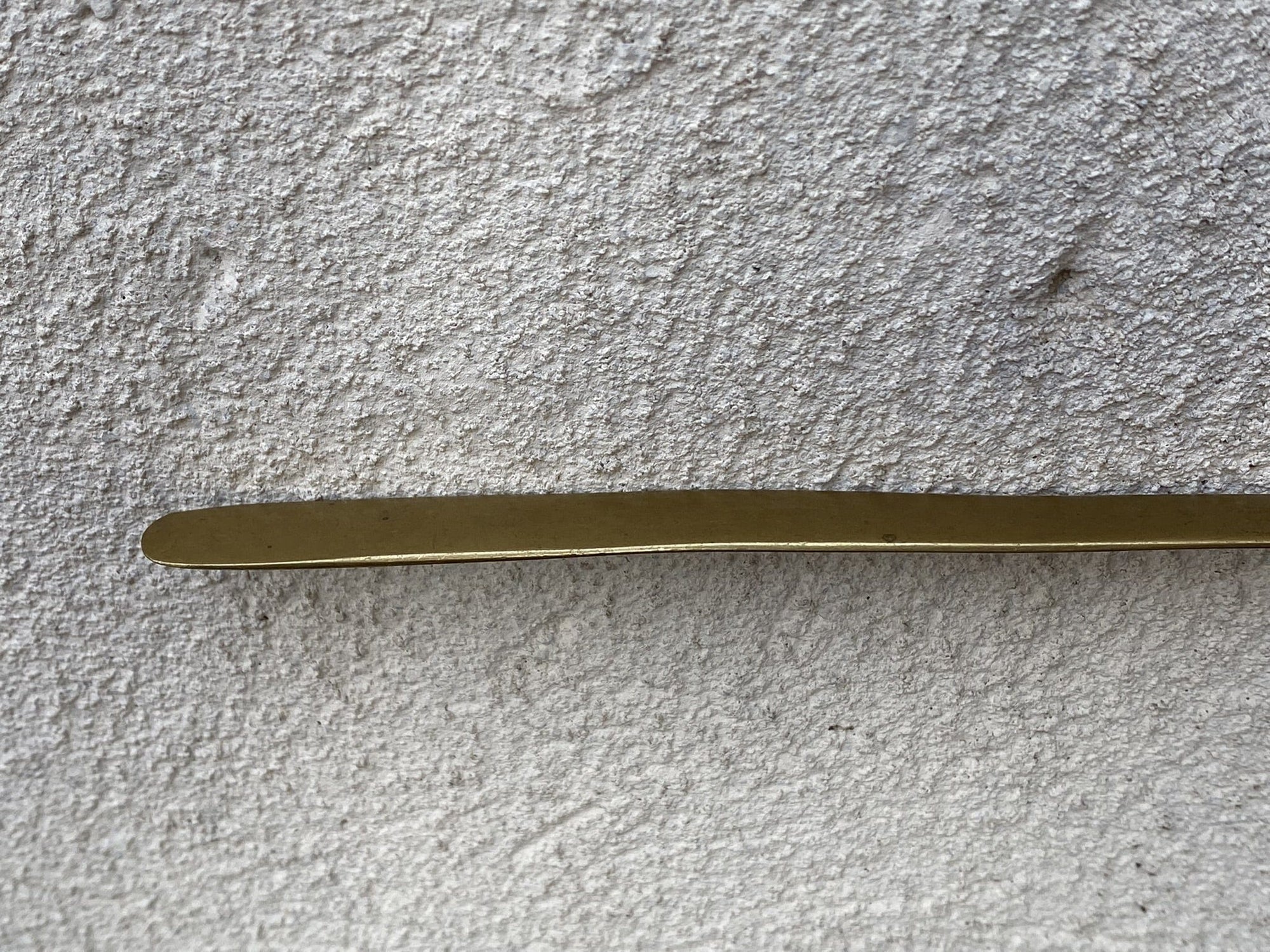 I Like Mike's Mid Century Modern Candle Snuffers Brass Candle Snuffer with Flat Handle, 9" Reach