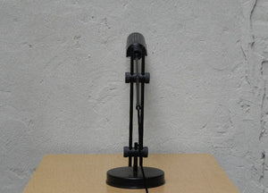 I Like Mike's Mid Century Modern lighting Veneta Lumi Highly Adjustable Black Desk Lamp, Italian