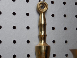 I Like Mike's Mid-Century Modern Wall Decor & Art Pair Brass 3-Candle Holder Sconces