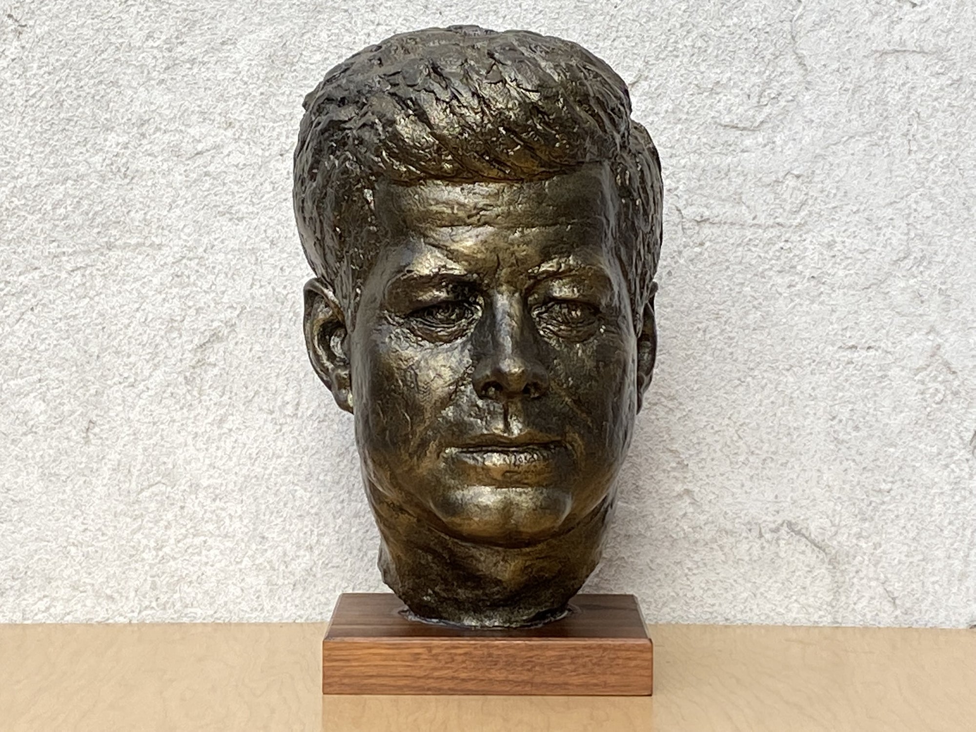 SAVING A JFK BUST, WITH RESPECT