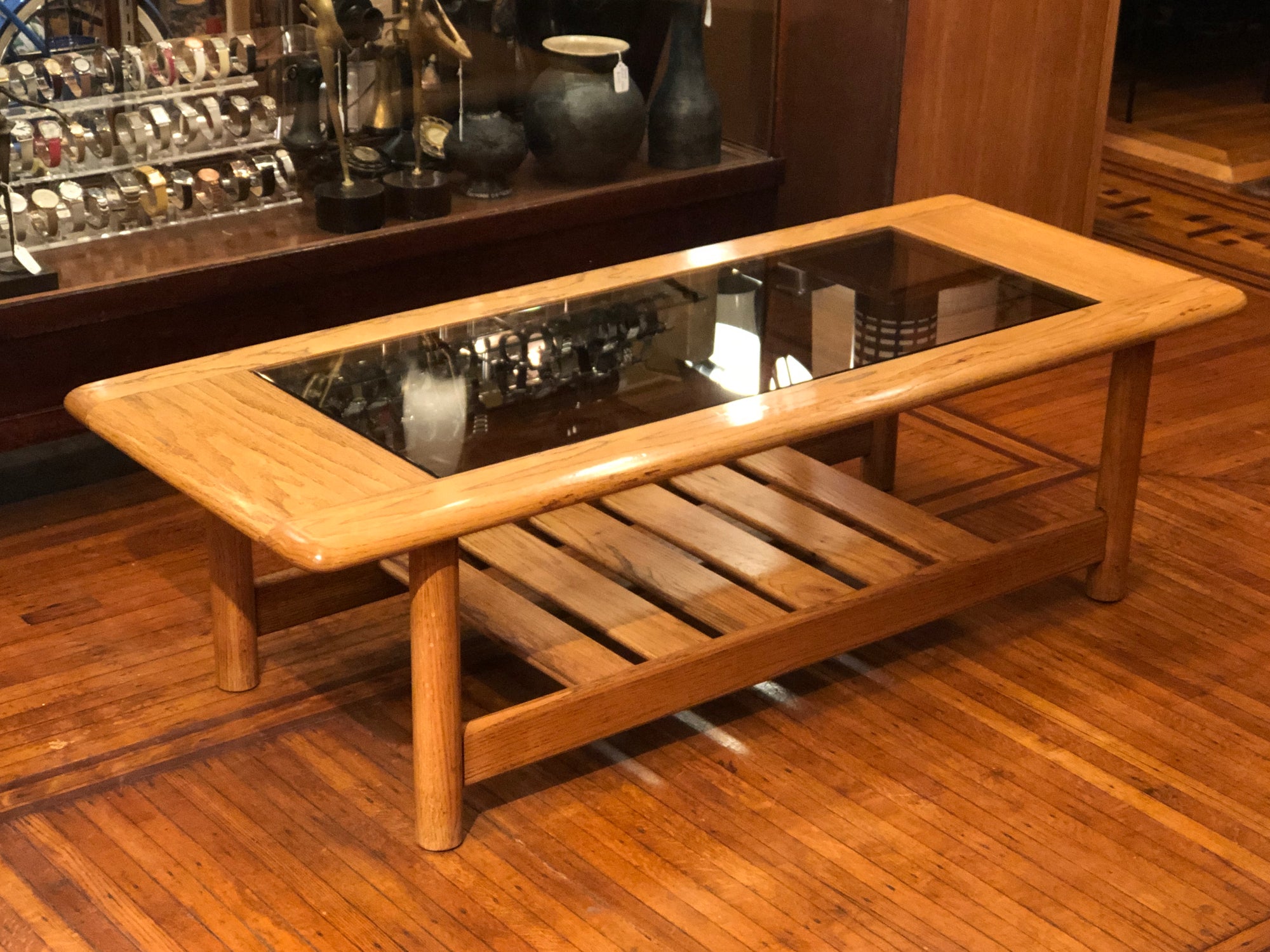 RESTORING A 1980'S OAK COFFEE TABLE RESCUED FROM THE CURB