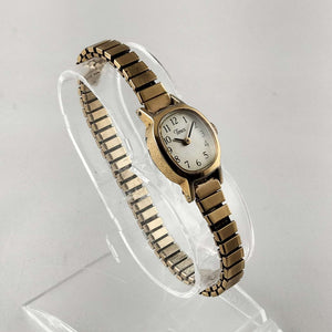 Timex Women's Gold Tone Watch, Stretch Strap