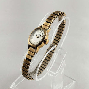 Timex Women's Gold Tone Watch, Stretch Strap