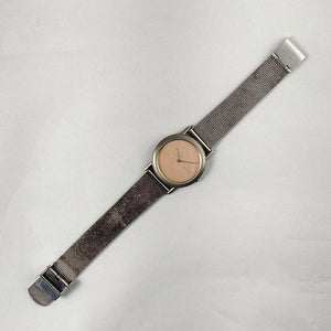 Skagen Women's Stainless Steel Watch, Rose Gold Colored Dial, Mesh Strap