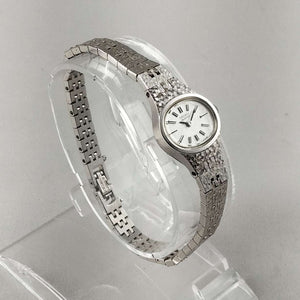Seiko Women's Petite Watch, Textured Metal Strap