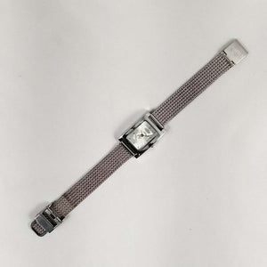 Skagen Unisex Watch, Rectangular Dial with Design, Mesh Strap