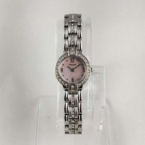 Pulsar by Seiko Women's Silver Tone Watch, Mother of Pearl Dial, Bracelet Strap