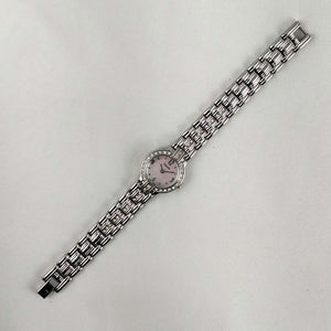 Pulsar by Seiko Women's Silver Tone Watch, Mother of Pearl Dial, Bracelet Strap