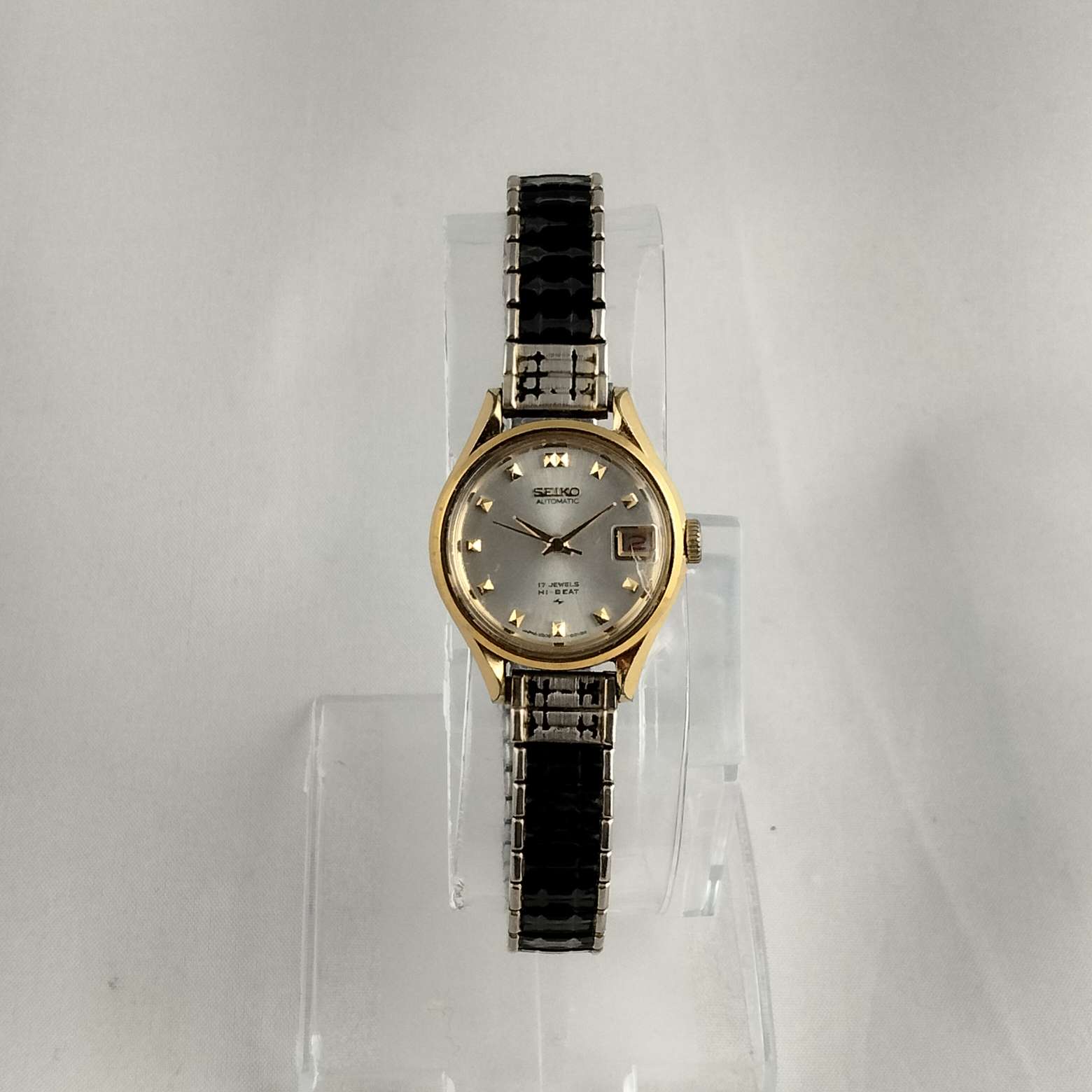 Seiko Unisex Automatic Watch, Stretch Strap