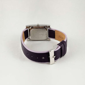 Skagen Women's Watch, Lavender and Purple Details, Genuine Leather Strap