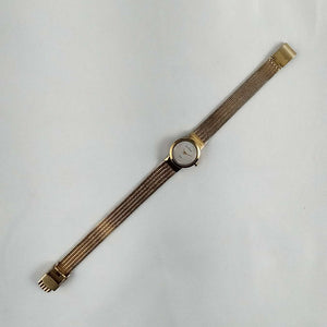 Skagen Women's Petite Watch, Gold Tone Details, Mesh Strap