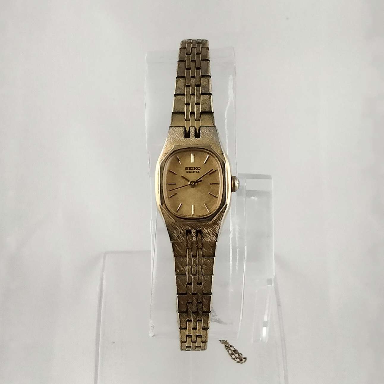 Seiko Women's Petite Gold Tone Watch, Bracelet Link Strap