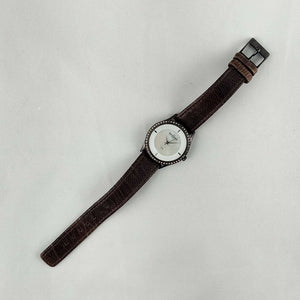 Skagen Women's Watch, Mother of Pearl Dial, Genuine Leather Strap