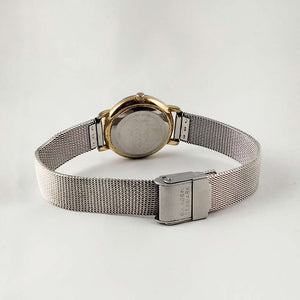 Skagen Unisex Watch, Gold Tone Details, Mesh Strap