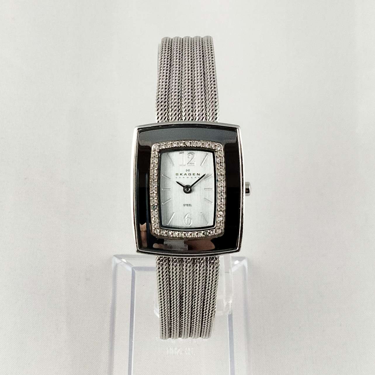 Skagen Women's Watch, Jewel Details, Mesh Strap