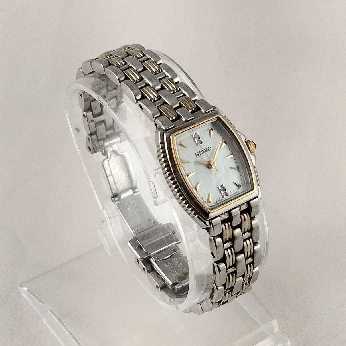 Seiko Watch, Mother of Pearl Dial, Bracelet Strap