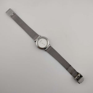Skagen Women's Watch, Silver Tone, Circular Dial, Adjustable Mesh Strap
