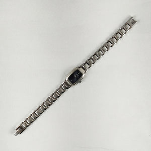 Seiko Women's Watch, Elongated Navy Dial, Bracelet Strap