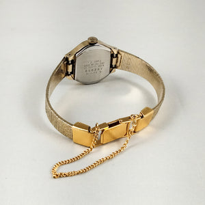 Seiko Women's Gold Tone Watch, Brown Gradient Dial