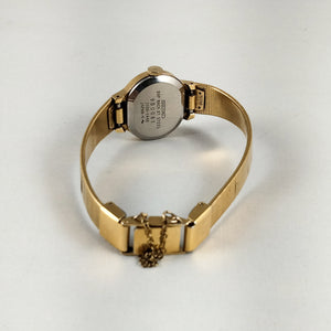 Seiko Women's All Gold Tone Watch, Mesh Link Strap