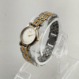 Seiko Women's Silver and Gold Tone Watch, Bracelet Strap