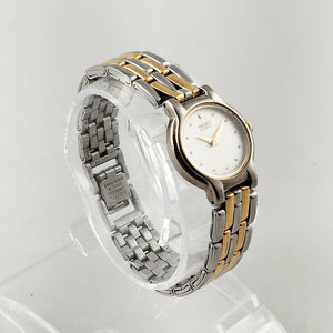 Seiko Women's Silver and Gold Tone Watch, Bracelet Strap