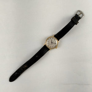 Timex Electric Watch, Black Genuine Leather Strap