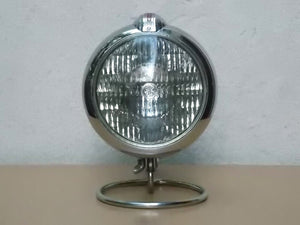 Unity Vintage Handheld Spotlight, Chrome Headlight Lamp