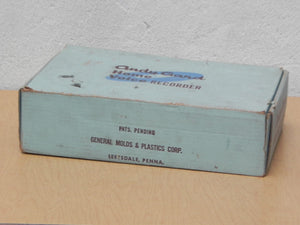 I Like Mike's Mid Century Modern Accessories Andy Gard Home Voice Recorder in Box with Blanks, New in Box, From 1958