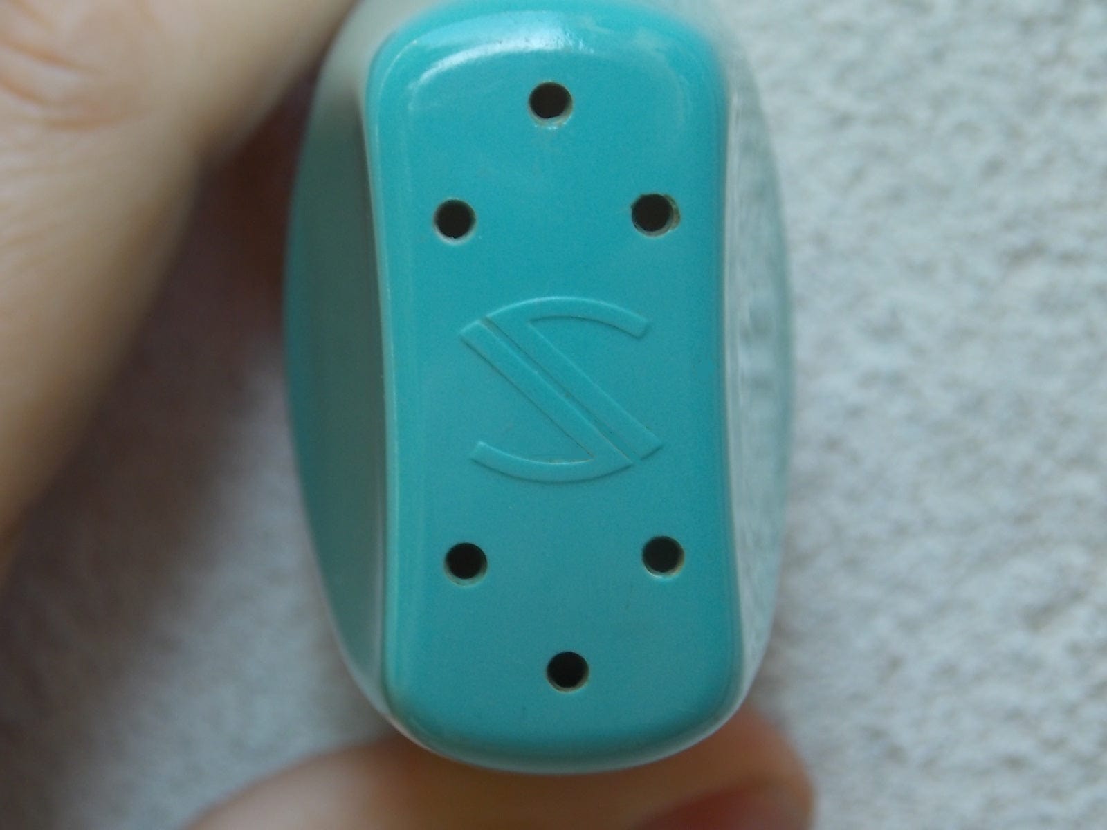 I Like Mike's Mid Century Modern Accessories Aqua Blue Teal Vintage Modern Salt & Pepper Shakers
