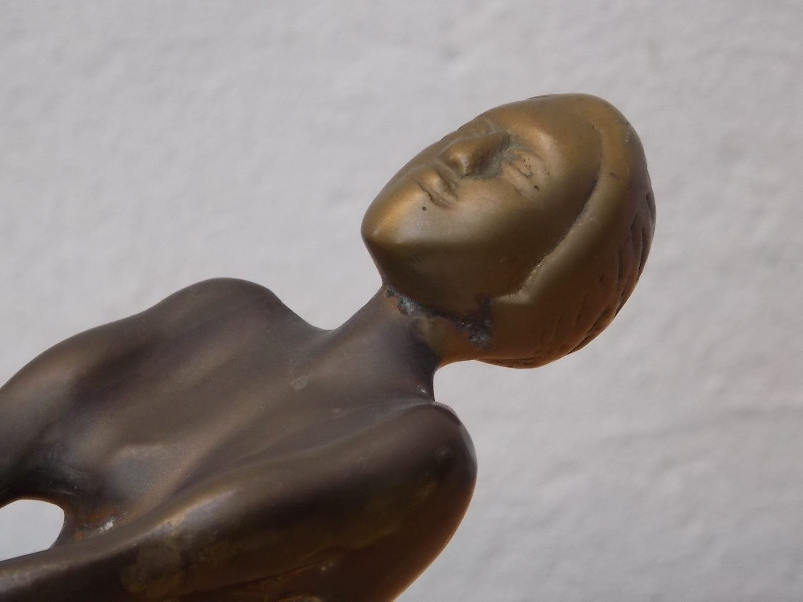 I Like Mike's Mid-Century Modern Accessories Art Deco Brass Nude Woman Candle Holder