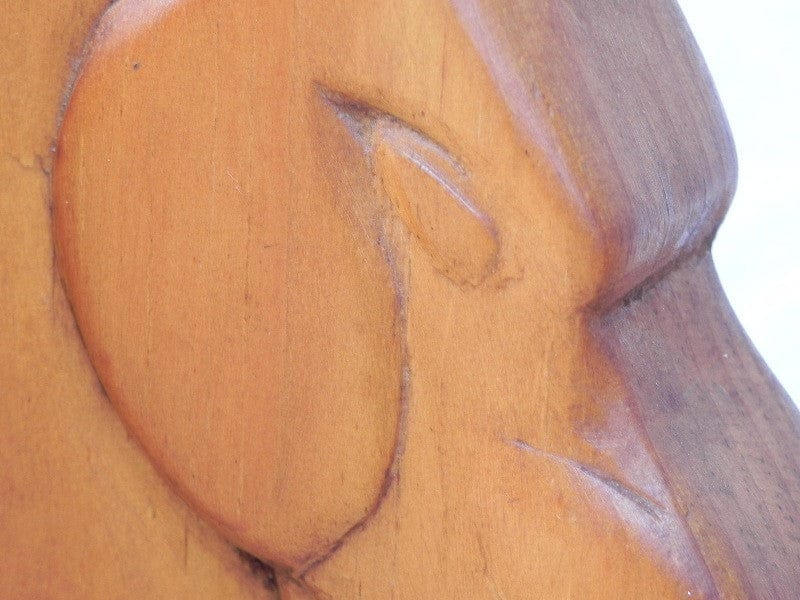 I Like Mike's Mid Century Modern Accessories Deco Handmade Wooden Horse Head Bookends