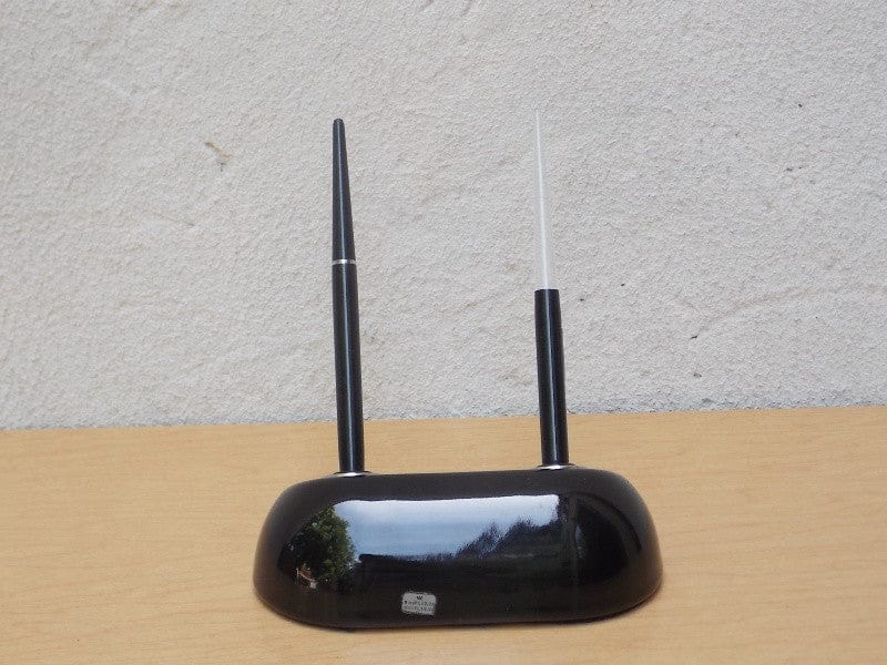 I Like Mike's Mid Century Modern Accessories Esterbrook Small Black Two Pen Desk Set