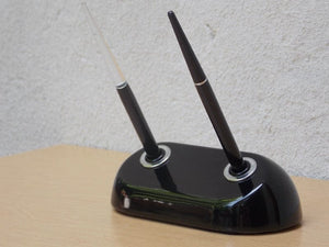 I Like Mike's Mid Century Modern Accessories Esterbrook Small Black Two Pen Desk Set