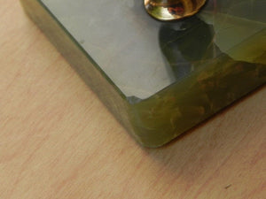 I Like Mike's Mid-Century Modern Accessories Eversharp Green Marble Fountain Desk Pen Set
