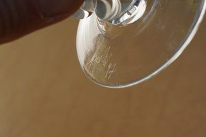 I Like Mike's Mid Century Modern Accessories Handblown Glass Green Blue Swirl Salt & Pepper Shakers