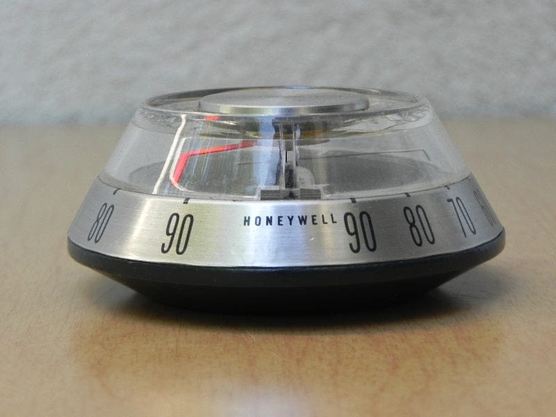 I Like Mike's Mid Century Modern Accessories Honneywell Temperature Hygrometer-Desk Top Weather Station #2