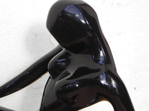 I Like Mike's Mid-Century Modern Accessories Jaru Black and Grey Female Nude Table Sculptures 1980