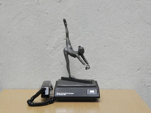 I Like Mike's Mid Century Modern Accessories Los Angeles 1984 Olympics Commemorative Telephone with Gymnast Sculpture