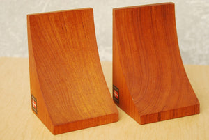 I Like Mike's Mid Century Modern Accessories Mid Century Danish Solid Teak Bookends