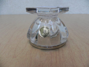I Like Mike's Mid Century Modern Accessories Pair Crystal Salt Cellar Bowls with Spoons by Godinger for Neiman Marcus