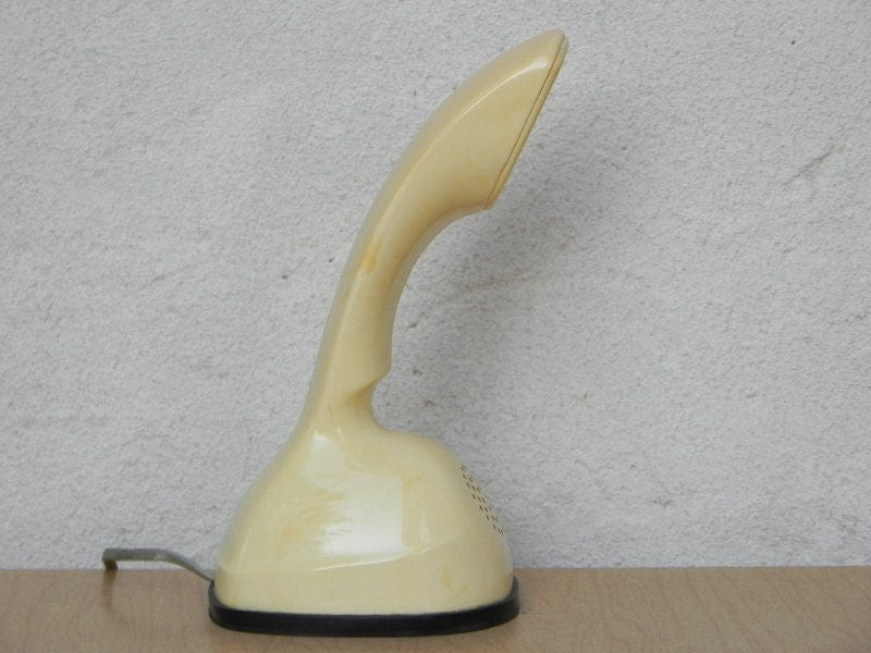 I Like Mike's Mid-Century Modern Accessories Pale Yellow Northern Electric Eriocofone